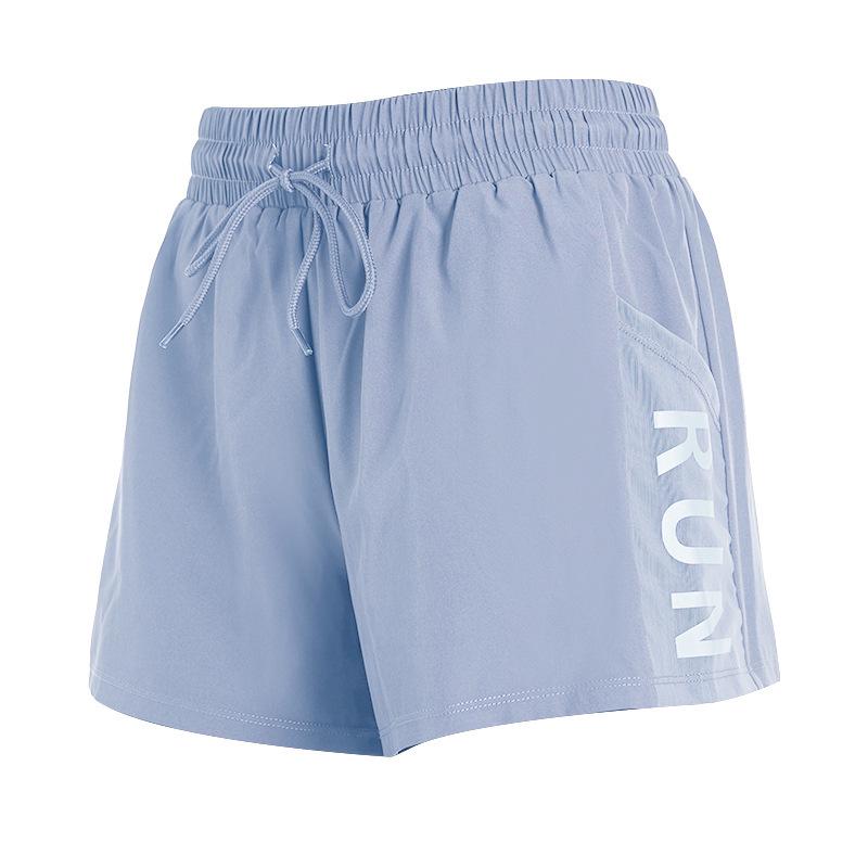 Women’s Quick-Dry Yoga Running Shorts with Pockets - Loose Fit, Two-Piece Look, Anti-Exposure Design, Fitness & Casual Wear