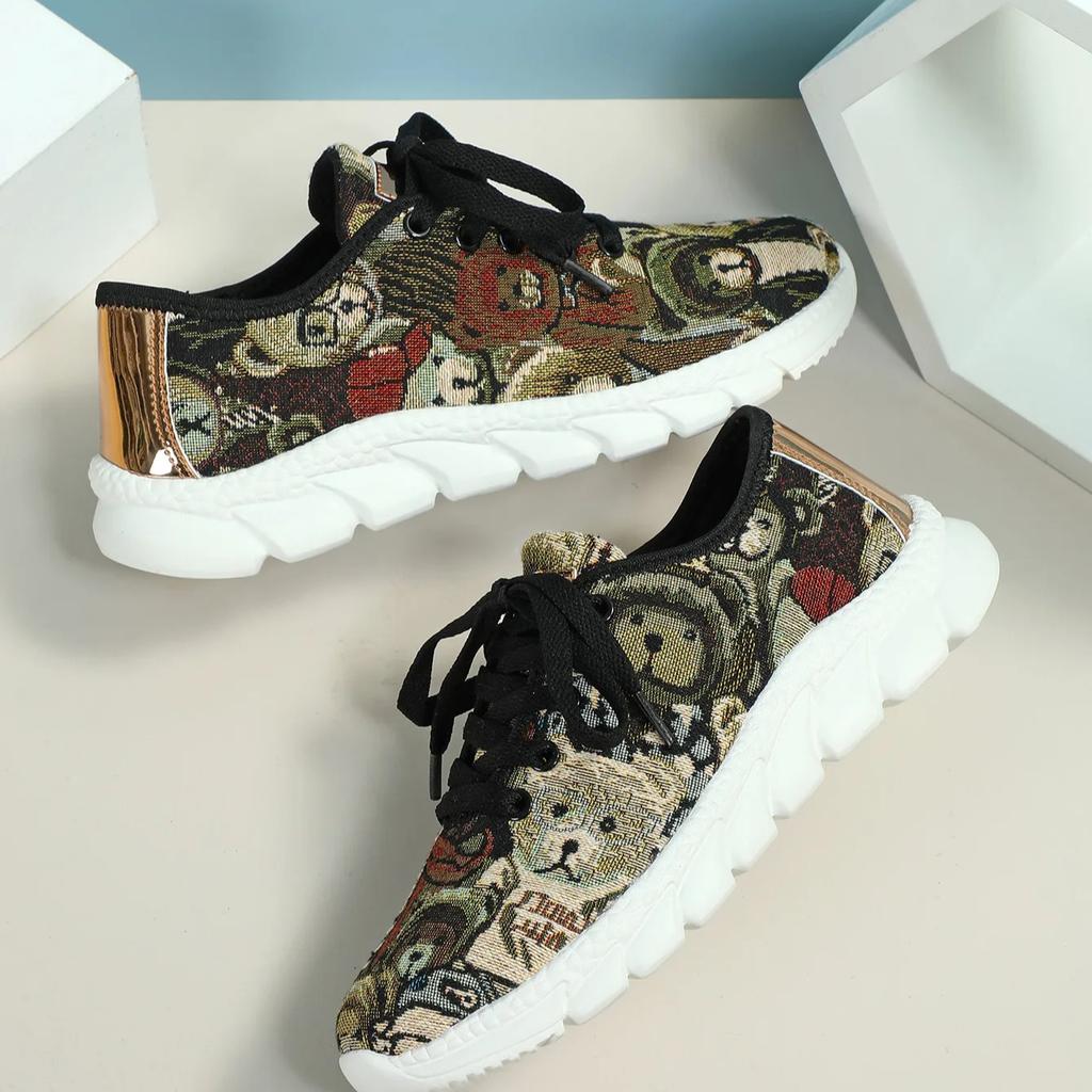Breathable Casual Sneakers Men Women Lightweight Non-slip Trainers Soft Sole Sports Shoes for Running Jogging Walking