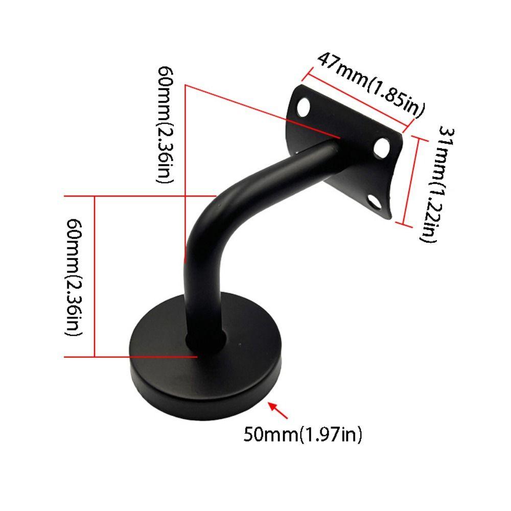 Stainless Steel Handrail Bracket Strong Support Guardrail Accessory Guardrail System