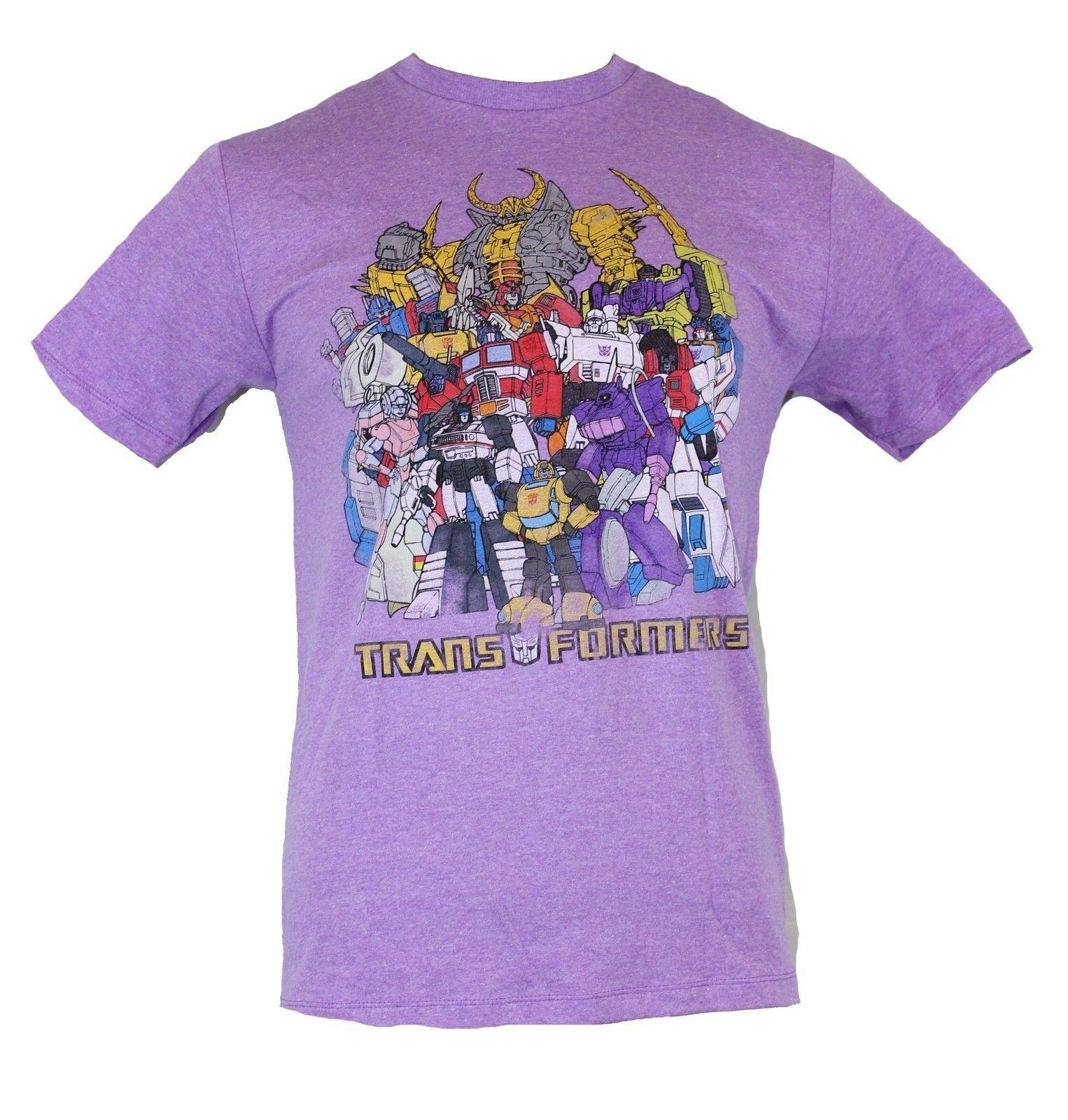 

Transformers Unisex T-Shirt Giant Transformer Group Including Unicron