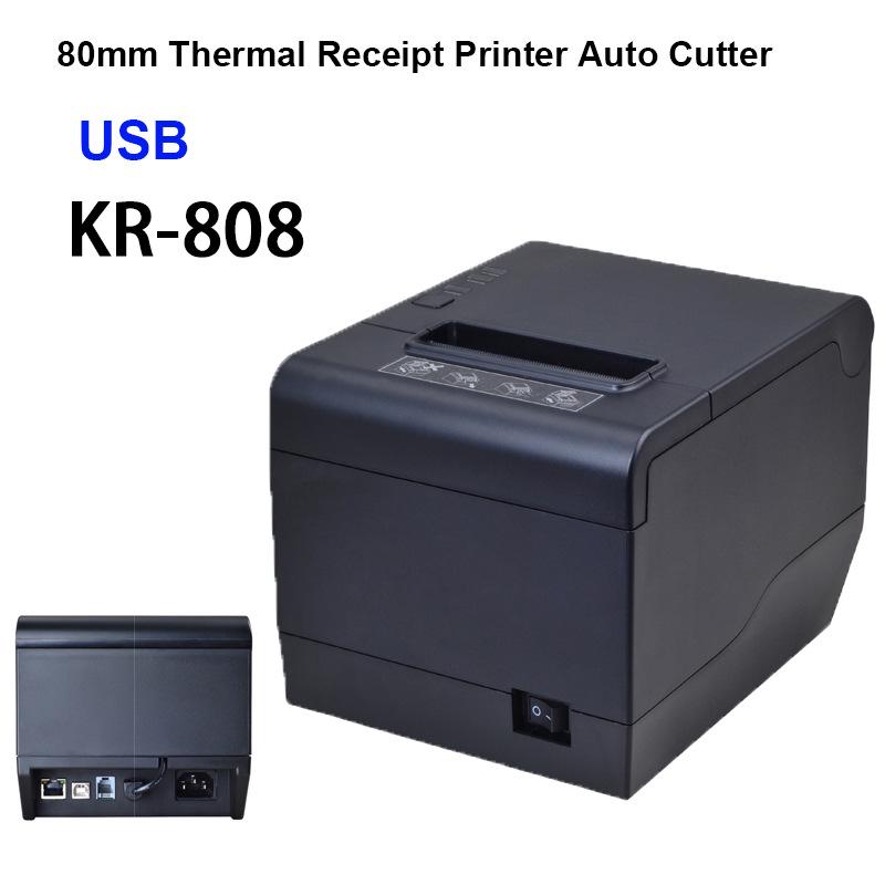 

Высокоскоростной термопринтер чеков 80 мм с автоматической обрезкой бумаги для супермаркетов и предприятий общественного питания
