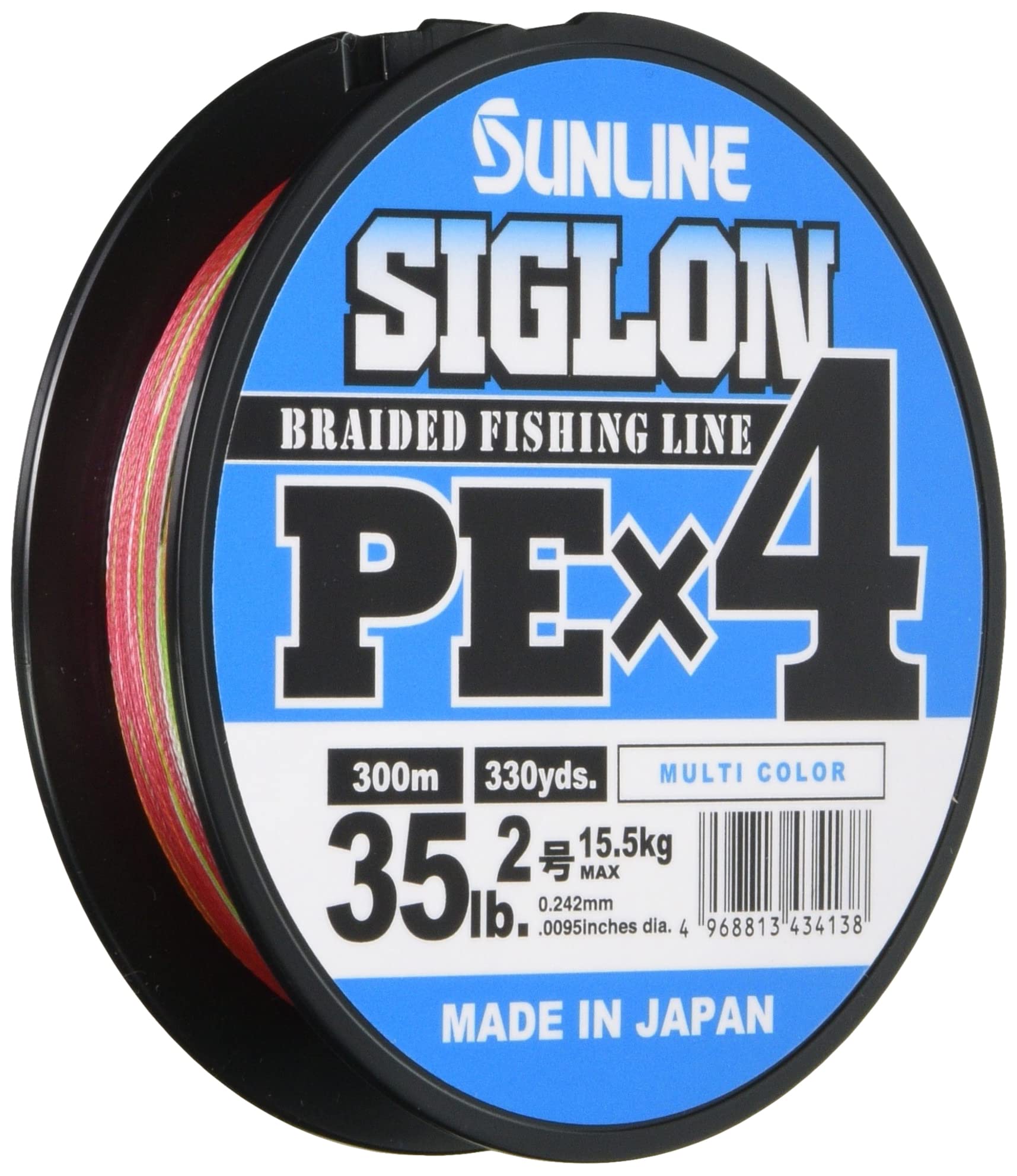 

SUNLINE Line Siguron PEx4 300m 5 colors 2 35LB J No.