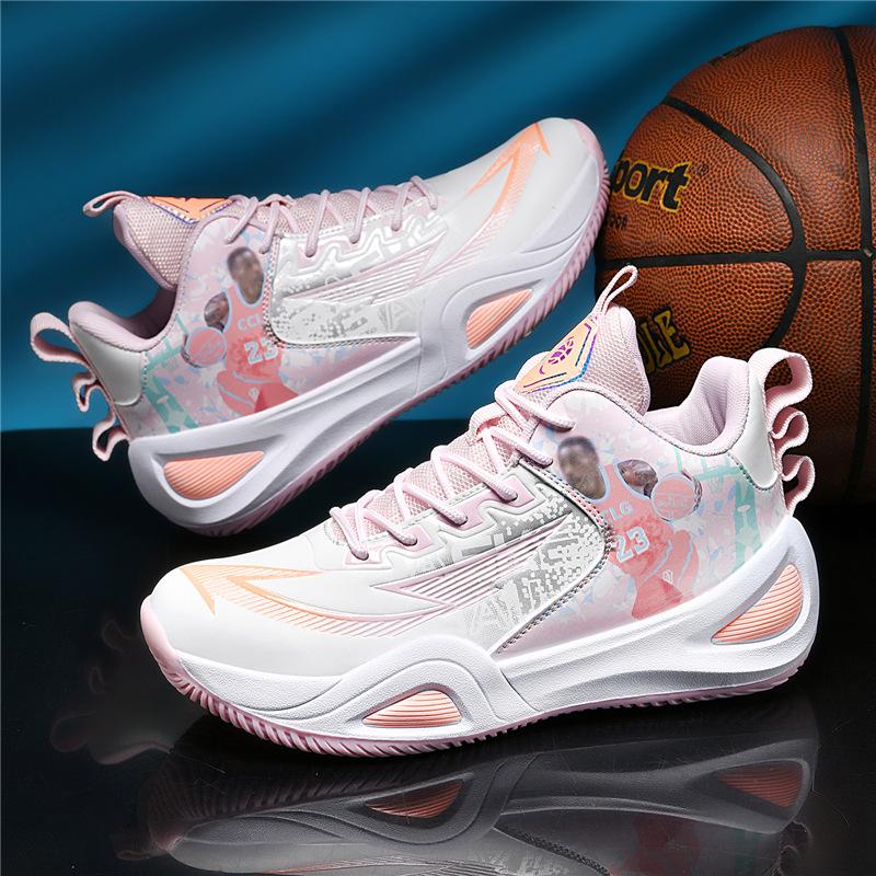 Basketball fashion boys and teenagers students actual basketball shoes boots outdoor sports shoes trendy basketball shoes