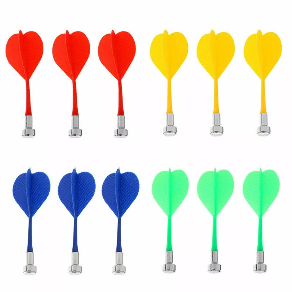 

12 Pieces Magnetic Darts Safety Premium Good Replacement Darts for Magnetic Dart Board Indoor Game Accessories Adults Kids