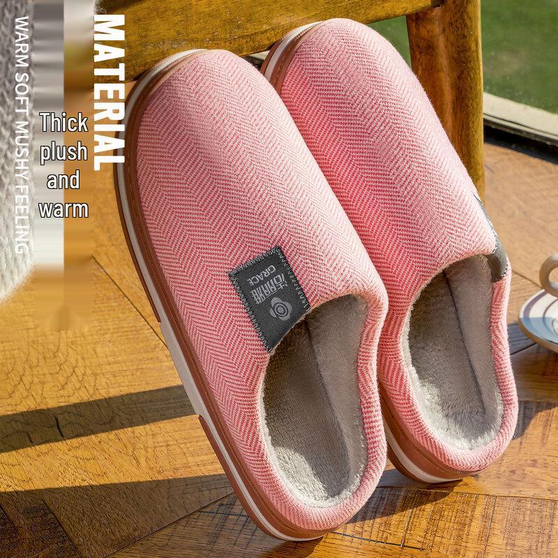 Grace Thickened Indoor Cotton Slippers