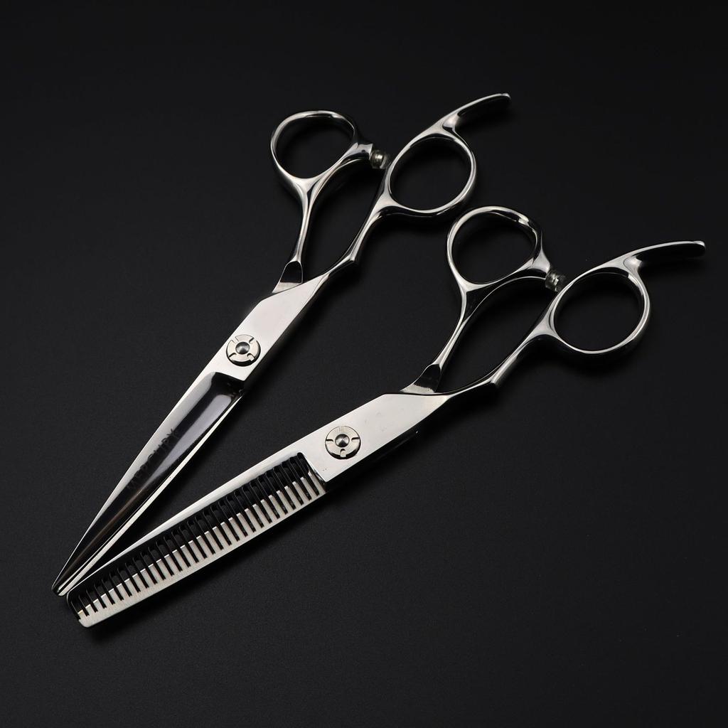 6.0 Inch Leopard Model, Left-Hand Scissors, Tooth Scissors, Thin Scissors, Flat Scissors, Left-Handed, Left-Handed Only.