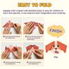 Origami Montessori Kit 54 Sheets Vibrant Multi-Colored Folding Paper With Guide Early Educational Diy Craft Toy For Fine Motor Skills