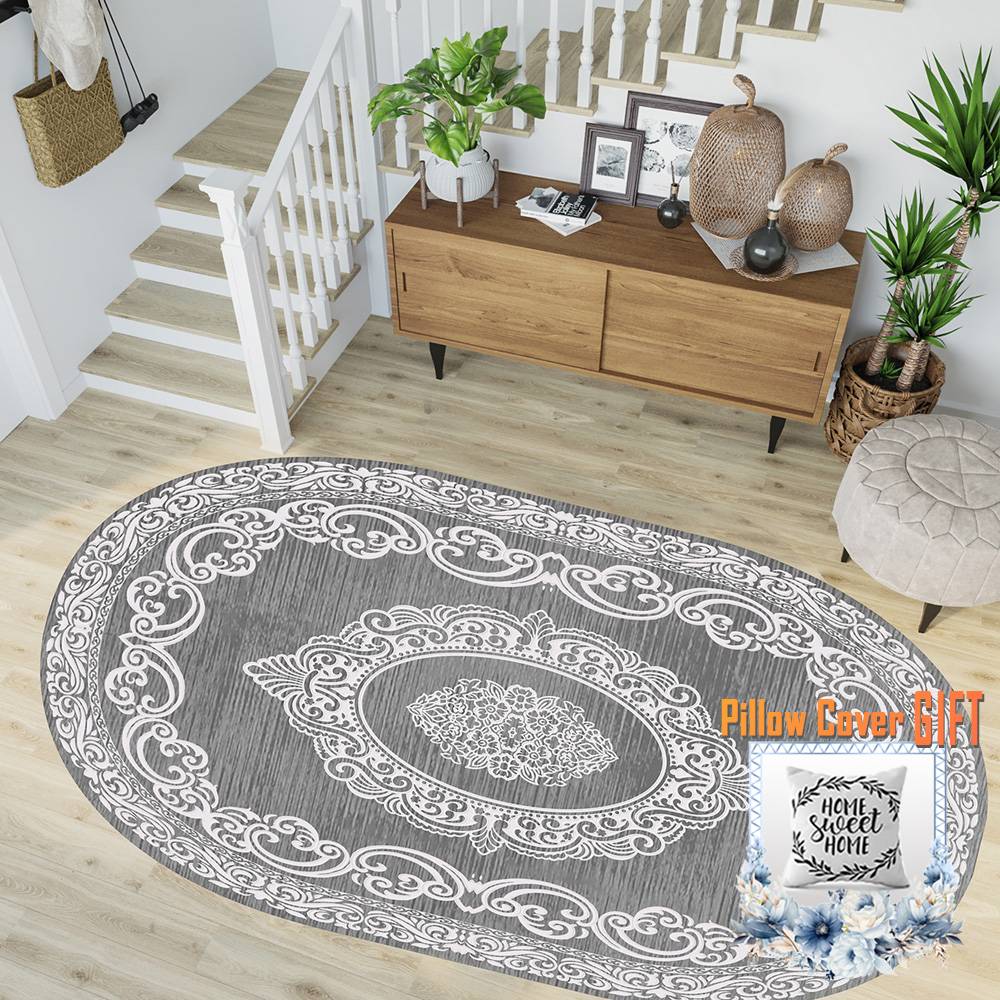 

Mosimoso Home RC1789 Ковер с кожаной подошвой и цифровой печатью