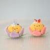 Adorable Japanese Corner Fairy Flower Garden Shrimp Plush Toy Bag Charm Keychain