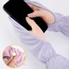 Cooling Arm Sleeve for Women Girl Cooling Arm Cover Sun Protections Driving Fingerless Sun Sleeve Adjustable Arm Sleeve