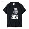 Paul Heyman The Wise Man Black T Shirt Vintage Washed Unisex Slightly Stretched Designer Clothes Graphic Homme Casual Stylish