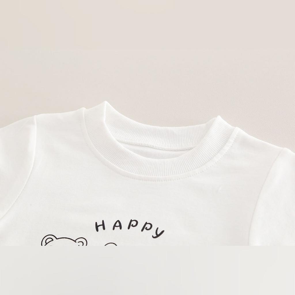 Uformelt langermet sett for barn, komfortable hverdagsantrekk