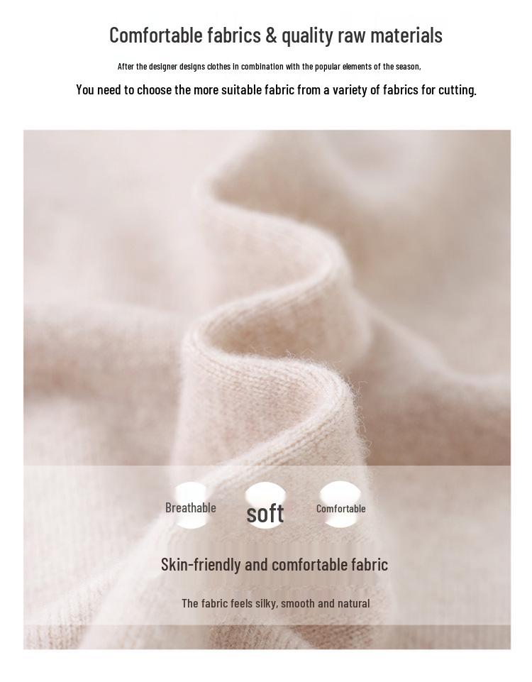 Women's Plus Size Wool Cardigan: Button-Down, Round Neck, Loose Short Style for Autumn/Winter