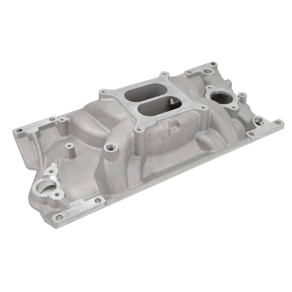 Intake Manifold Vortec Dual Plane Efficient Performance Cast Aluminum for SBC 350 383 1997 and Up