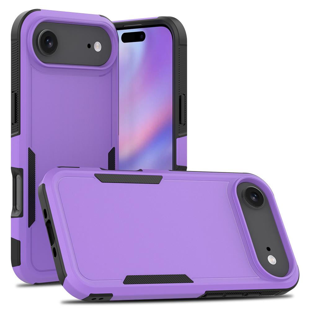 For iPhone 17 Air Case 2 In 1 PC+TPU Shockproof Phone Cover