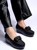 Shoetopia Upper Bow Detailed Loafers for Women & Gilrs Comfortable Office, Party & Casual Footwear