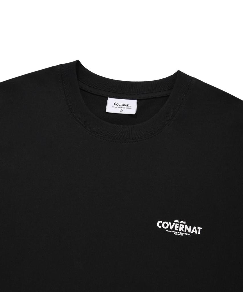 COVERNAT Passport T-Shirt Black