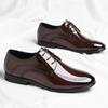 Hot-selling Mens Oxford Shoes Formal Business Dress Shoes Classic Lace Up Male Casual Shoes Leisure Walk Derby Footwear Sneakers