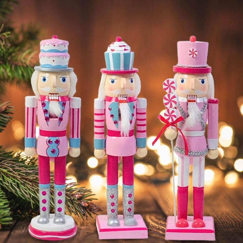 14 Inch Christmas Nutcracker Soldier for Indoor Winter Table Centerpiece Decor