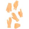6 Pieces Tiny Hands Soft Multi?Shape Small Hand Model Finger Cots Toy for Cat Massage