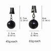 4 Pcs Gravity Ball Curtain Weight Ball Windproof Heavy Duty Drapery Weights  Table Cover