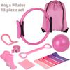 13Pcs/Set Weight Loss Pilates Equipment Kit Portable Yoga Pilates Circle Resistance Bands  Beginners