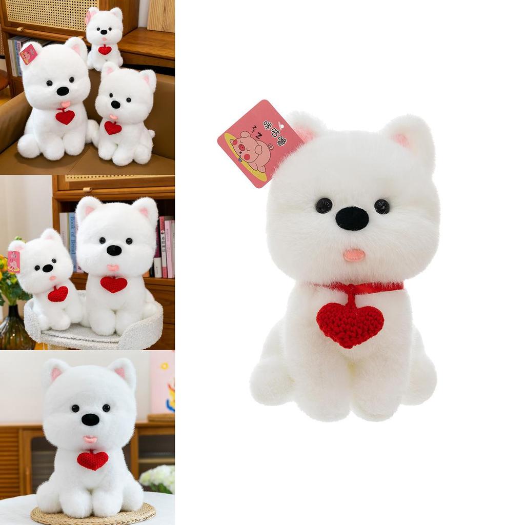 West Highland White Terrier Plush Toy With Soft Short For Kid Gift