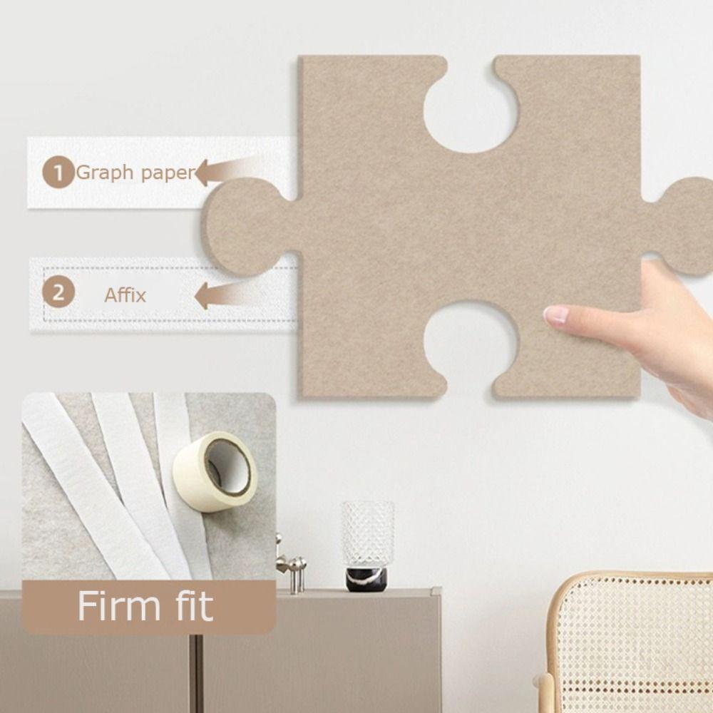 Thick Felt Board Wall Sticker Nordic Style Spliceable Message Display Board Modern Design Detachable Note Board Photo Display