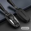 BYD Car Key Case: Metal & Leather for Qin Pro, Song Pro, Tang, Han Models