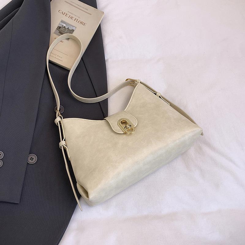 Damen Herbst 2025 Vielseitige Tasche: Schlichtes Schulter- & Umhänge-Unterarm-Design