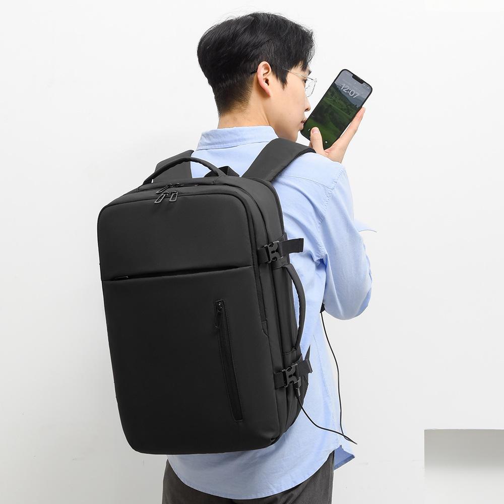 Large Capacity Multifunctional Laptop Backpack with USB Port - Unisex Travel and School Bag