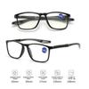 +1.00+1.50+2.00+2.50+3.00+3.50+4.00 TR90 Sports Anti-blue Light Rectangular Reading Glasses Anti-drop Anti-slip Glasses