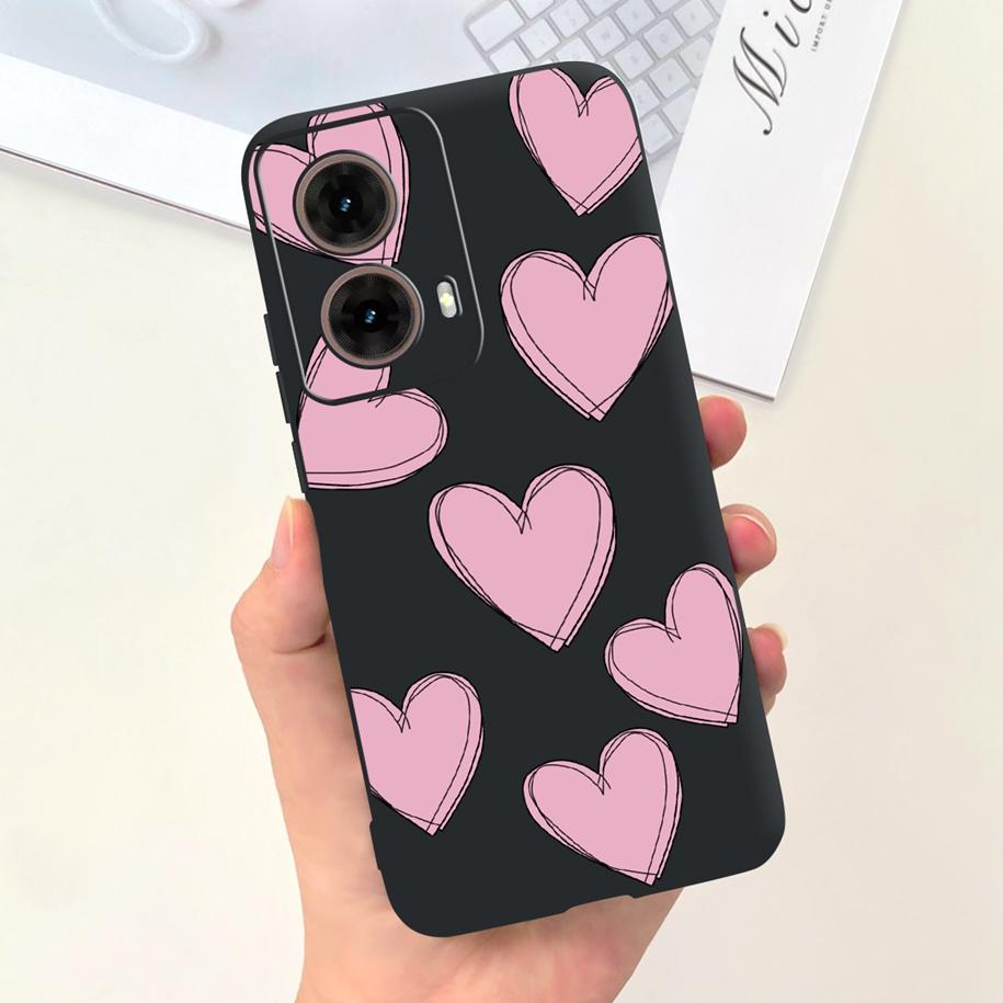 For Motorola Moto G85 5G Case Cute Astronaut Girls Soft Silicone TPU Phone Cover For Moto G85 2024 Funda G 85 MotoG85 Matte Case