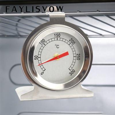Rundes BBQ-Grill-Thermometer, leicht ablesbar, langlebig, schnell reagierende Temperaturanzeige