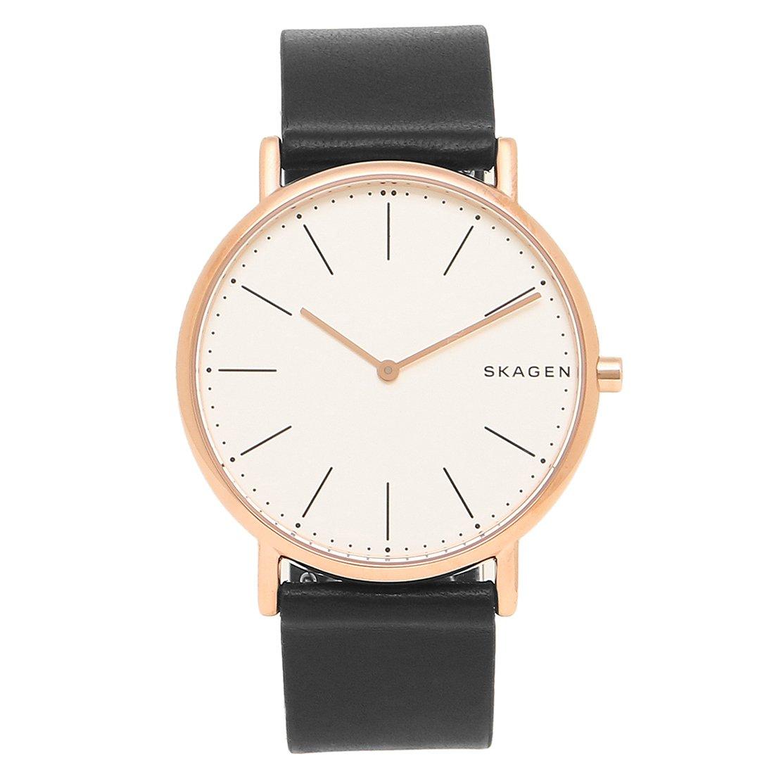 

Skagen Men s Watch SKW6430 in Black/White/Pink Gold [Parallel Import]