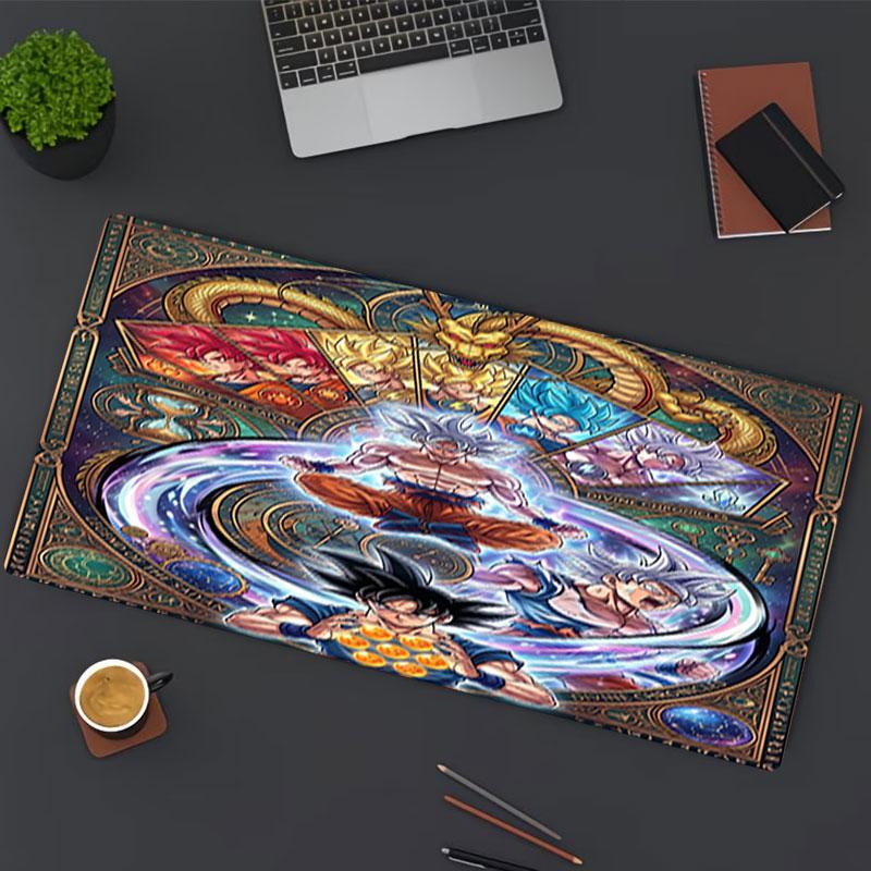 Dragon Ball Print Mouse Pad, for Keyboard Pad Laptop PC Mat for Office Home Use, Desk Decor, Perfect Birthday Gift for Gamers