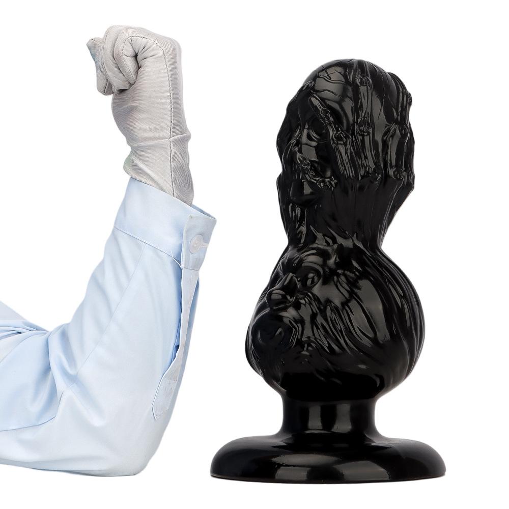 34*cm Double Head Silicone Anal Plug Dilator Dildo Massager Adult Sex Toy for Men and Women Fisting