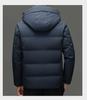 Men's Winter Goose Down Hooded Jacket - Stylish & Trendy 90% White Goose Down Filling