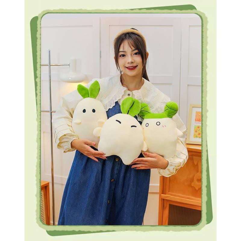 Plush Radish Yc Toy Cute Game Cartoon Girl Children Birthday Holiday Doll Gift