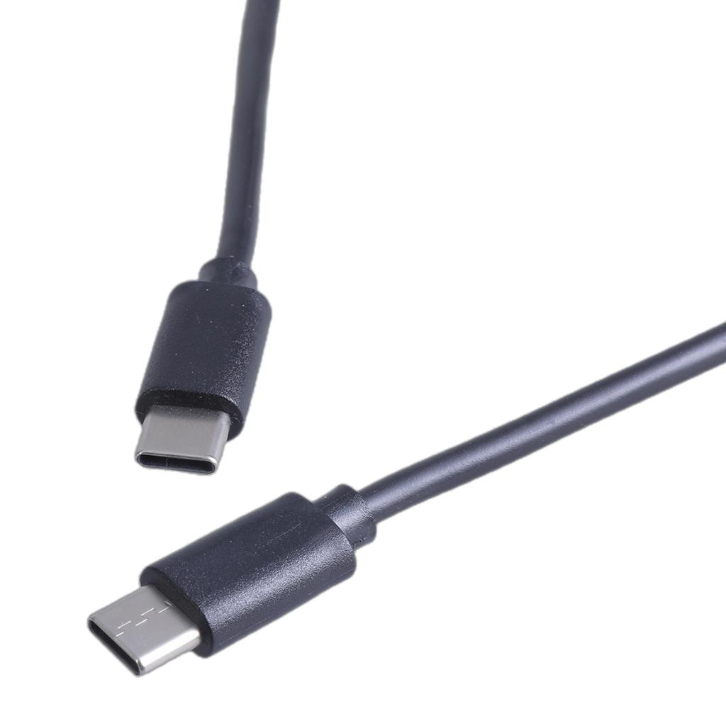 USB Type C Data Cable with Power Switch Button Male To Male Charging Extension Cord Wire for LED Light Fan Desk Lamp