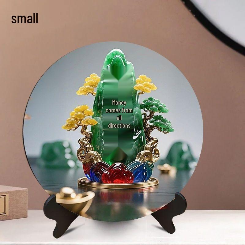 Gedeihender Reichtumskürbis: Fu Lu Desktop-Ornamente für Glück und Harmonie zu Hause