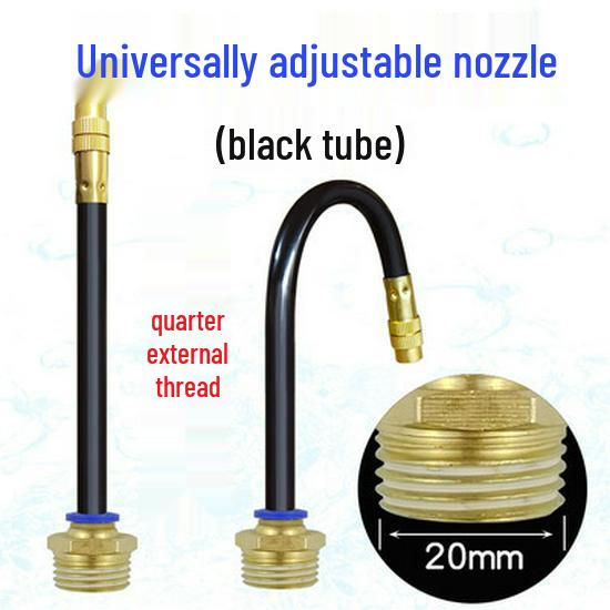 Adjustable Micro-Atomization Automatic Watering Nozzle for Irrigation, Cooling, and Humidification