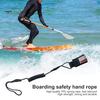 Coiled SUP Spring Strap TPU Surfboard Leash Adjustable Wrist Stand-Up Paddle Board Leg Rope Shortboard Longboard Safety Long-lasting