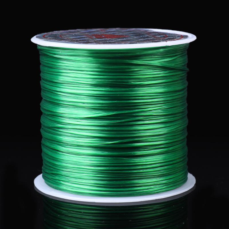 Fir elastic din cristal 0,8 mm Fir elastic din cristal Fir pentru mărgele Fir elastic pentru brățări pentru confecționarea bijuteriilor Confecționarea de mărgele Cordoane și fire pentru mărgelit