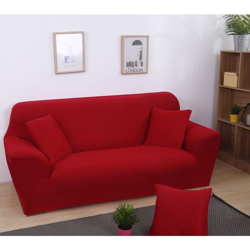 

Однотонный эластичный чехол для дивана, чехол для дивана, универсальный нескользящий кожаный чехол для дивана, полотенце, чехол для дивана 90*140cm