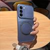 Metallic Finish Magnetic TPU Phone Case for Vivo V30 Lite,Y100 5G 4G Shockproof Matte Soft Cover