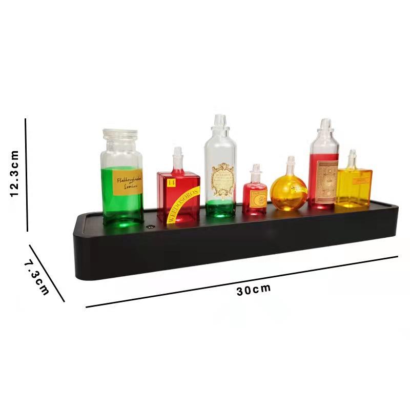 Magic Potion Bottle Decorative Light Voice Controlled Flash Color Light Collectibles Atmosphere Kids Toy Gift