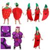 Six One Kids Fruit/vegetable/flower/fruit Performance Outfit