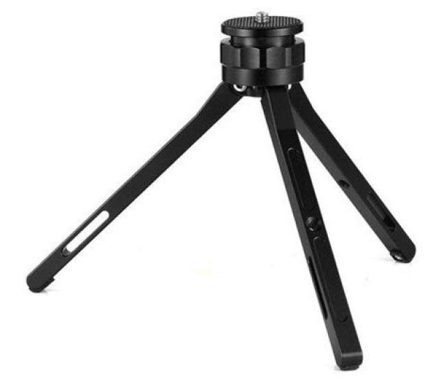 

Настольный штатив Fukumaru Denko для стабилизаторов камеры и портативный алюминиевый штатив с максимальной грузоподъемностью 30 кг MT-01 GoPros, Компактный, чёрный