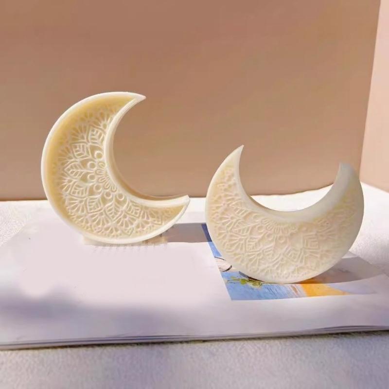 Arched Door Silicone Candle Molds Moon Shaped Silicone Candle Molds Soap Silicone Molds for Candle Soap Home Decoration